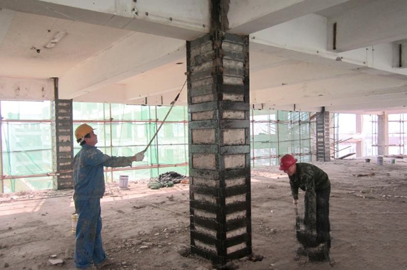 兰陵型钢外包钢加固施工的质量怎么做检测？